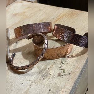 Copper brackets